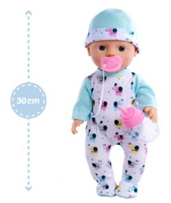 SIMBA - POUPÉE NOUVEAU-NÉ 30 CM PYJAMA ÉLÉPHANT